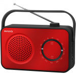 AIWA Analog radio Red