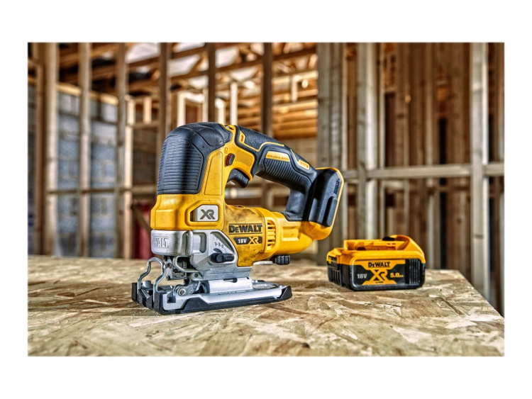 DeWalt Stiksag 18V, uten batteri og ladet