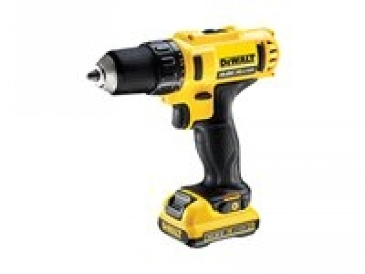 DeWALT DCD710D2-QW Borrskruvdragare 2 batterier ingår Nyckellös chuck