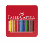 Faber-Castell Jumbo Grip Colour Pencils Tin - 16 stk (110916) Faber-Castell Jumbo Grip Colour Pencils Tin - 16 stk (110916)