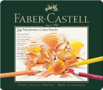 Faber-Castell Polychromos fargeblyanter, boks med 24 stk (110024) Faber-Castell Polychromos fargeblyanter, boks med 24 stk (110024)