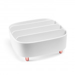 Gillian Jones Bordorganisator med 4 rom - Hvit Gillian Jones Bordorganisator med 4 rom - Hvit