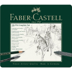 Faber-Castell Sett Pitt Graphite tinn med 19 stk (112973) Faber-Castell Sett Pitt Graphite tinn med 19 stk (112973)