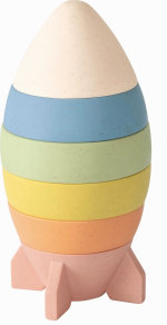 Kinder and Kids Hvetestrå Rakettstablespill - (K30001) Kinder and Kids Hvetestrå Rakettstablespill - (K30001)