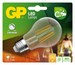 GP LED-lampe Classic Filament, E27, DIM, 7W (60W), 806lm GP LED-lampe Classic Filament, E27, DIM, 7W (60W), 806lm