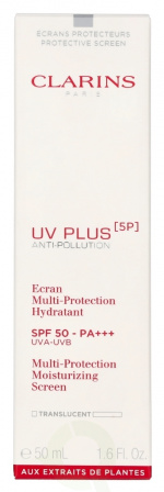 Clarins UV Plus [5P] Anti-Pollution Multi-Protection Screen 50 ml