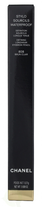 Chanel Stylo Sourcils Waterproof Eyebrow Pencil 0,27 g #808 Brun Clair