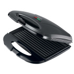 MELISSA Sandwichmaskin / grillplate 750 Watt Svart