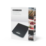 MELISSA Elektronisk kjøkkenvekt 5 kg Svart MELISSA Elektronisk kjøkkenvekt 5 kg Svart