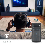 Nedis Bluetooth Mottagare | Audio / video / dataanslutningar utgång: USB-C™ Female / 1x 3.5 mm | AAC / SBC | Automatisk avstängnings funktion | Svart Nedis Bluetooth Mottagare | Audio / video / dataanslutningar utgång: USB-C™ Female / 1x 3.5 mm | AAC / SBC | Automatisk avstängnings funktion | Svart