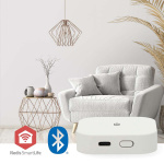 Nedis SmartLife Gateway | Bluetooth® / Zigbee 3.0 | 50 Enheter | USB-Strøm | Android™ / IOS | Hvit