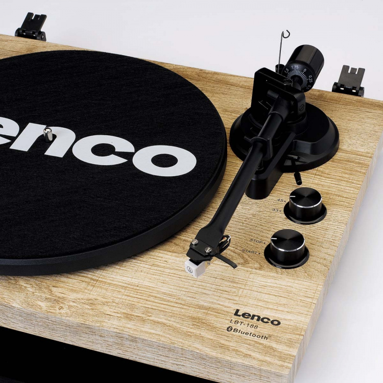 Lenco Platespiller med Bluetooth®-overføring Pine