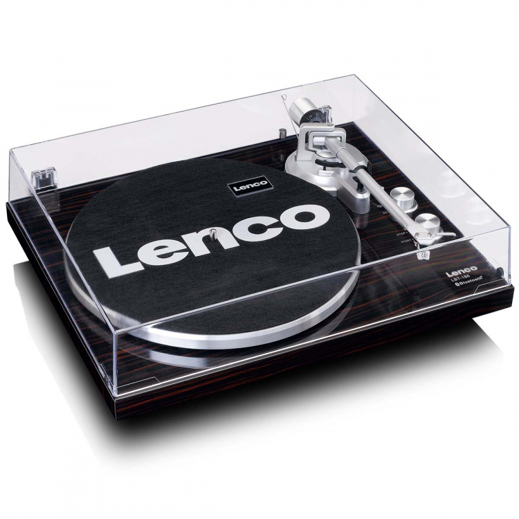 Lenco Platespiller med Bluetooth®-overføring Mørk brun - HANDEL