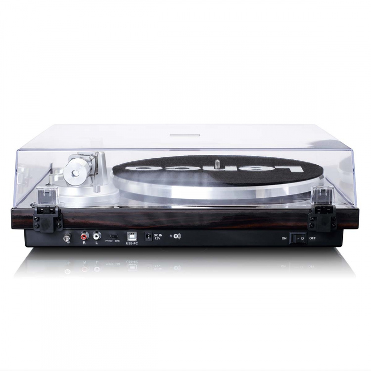 Lenco Platespiller med Bluetooth®-overføring Mørk brun