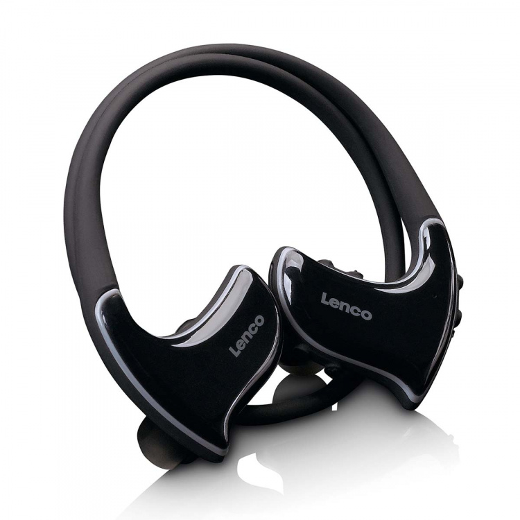 Lenco Sprutsikre Sport Bluetooth-hodetelefoner og MP3-spiller i én og samme enhet Lenco Sprutsikre Sport Bluetooth-hodetelefoner og MP3-spiller i én og samme enhet