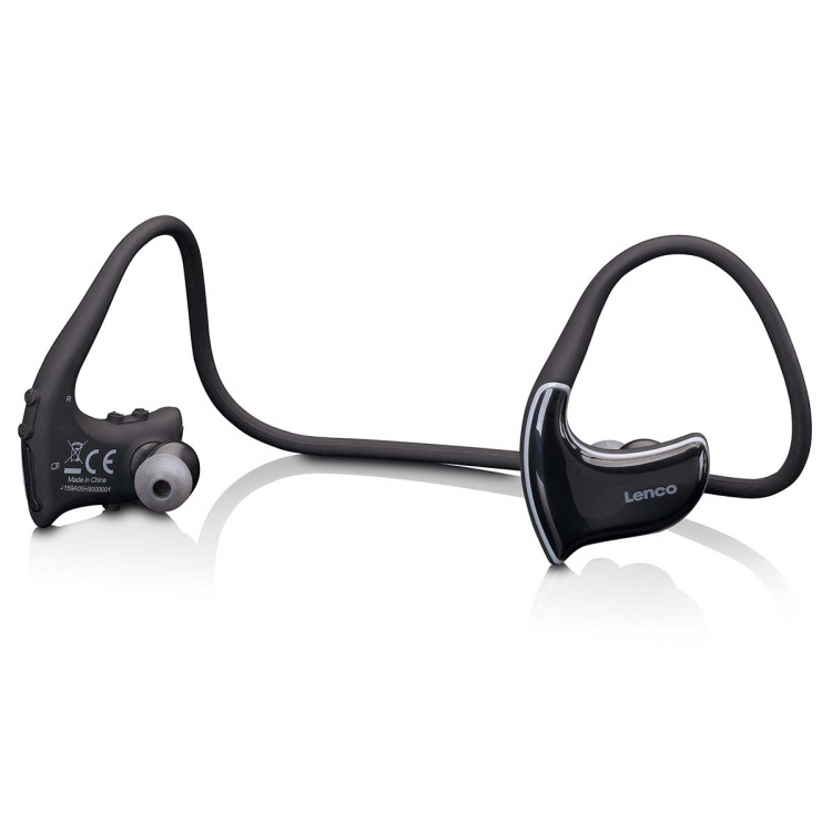 Lenco Sprutsikre Sport Bluetooth-hodetelefoner og MP3-spiller i én og samme enhet Lenco Sprutsikre Sport Bluetooth-hodetelefoner og MP3-spiller i én og samme enhet