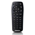 Lenco Stereo DAB+ FM-radio med Bluetooth® Svart