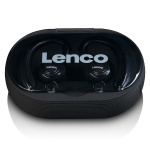Lenco Sport IPX5 TWS Bluetooth®-øretelefoner i svart