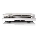 Lenco Platespiller med synlig remdrift, ramme i børstet aluminium og Ortofon 2M RED kassett Svart Lenco Platespiller med synlig remdrift, ramme i børstet aluminium og Ortofon 2M RED kassett Svart