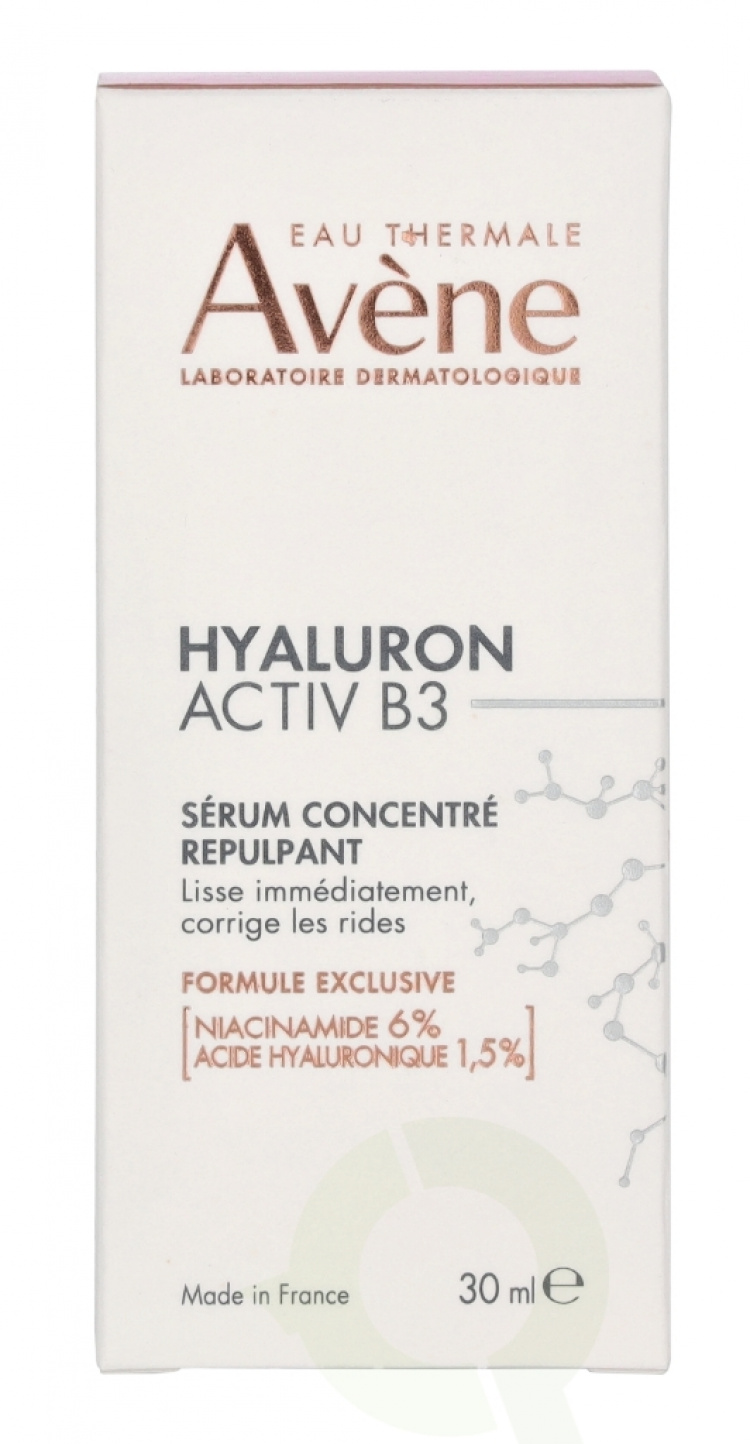 Avene Hyaluron Activ B3 konsentrert plumping-serum 30 ml