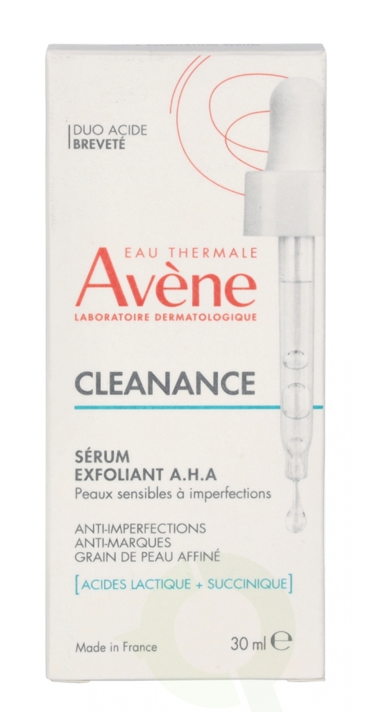 Avene A.H.A. Exfoliating Serum 30 ml Sensitive Blemish-Prone Skin