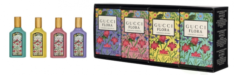 Gucci Flora Miniature Giftset 20 ml 4x5ml - Edp Spray