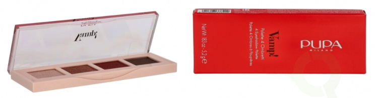 Pupa Milano Pupa Vamp! Palette 4 Ombres 5.2 g #03 Pinkish Bronze