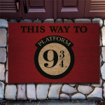 Pyramid International HARRY POTTER (THIS WAY TO PLATFORM 9 3/4) 60X40 COCONUT DOORMAT
