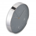 Hama Veggklokke Corsica Sølv 30 Cm Hama Veggklokke Corsica Sølv 30 Cm