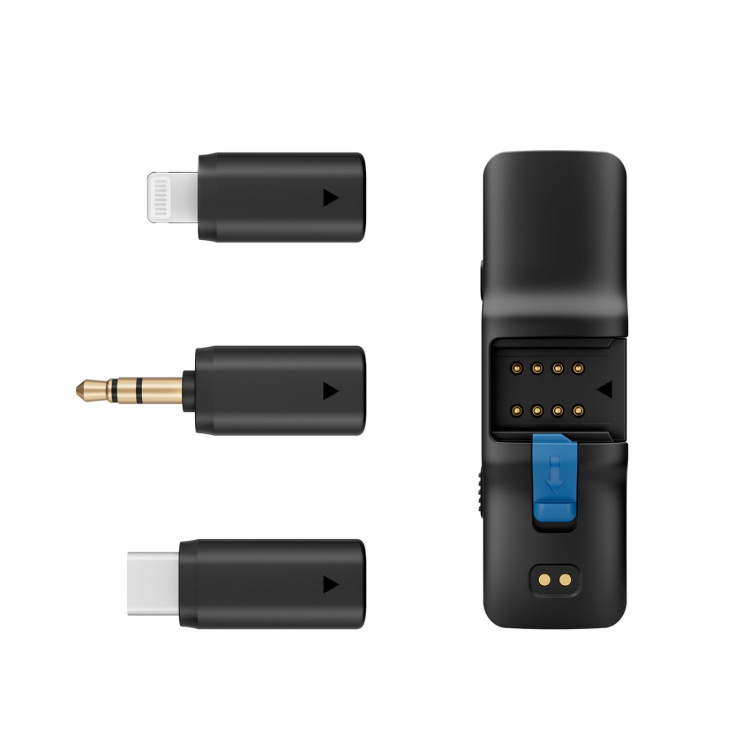 BOYA Mikrofon BOYALINK V2.0 3,5mm Trådløst X2-system Lightning USB-C BOYA Mikrofon BOYALINK V2.0 3,5mm Trådløst X2-system Lightning USB-C