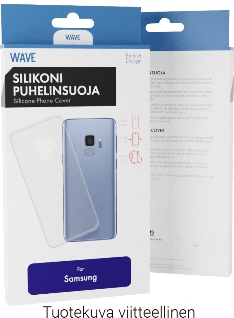 Wave silikonbeskyttelse, Samsung Galaxy A70, gjennomsiktig