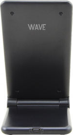 Wave Qi Desktop Stand 15W med trådløs lading, svart