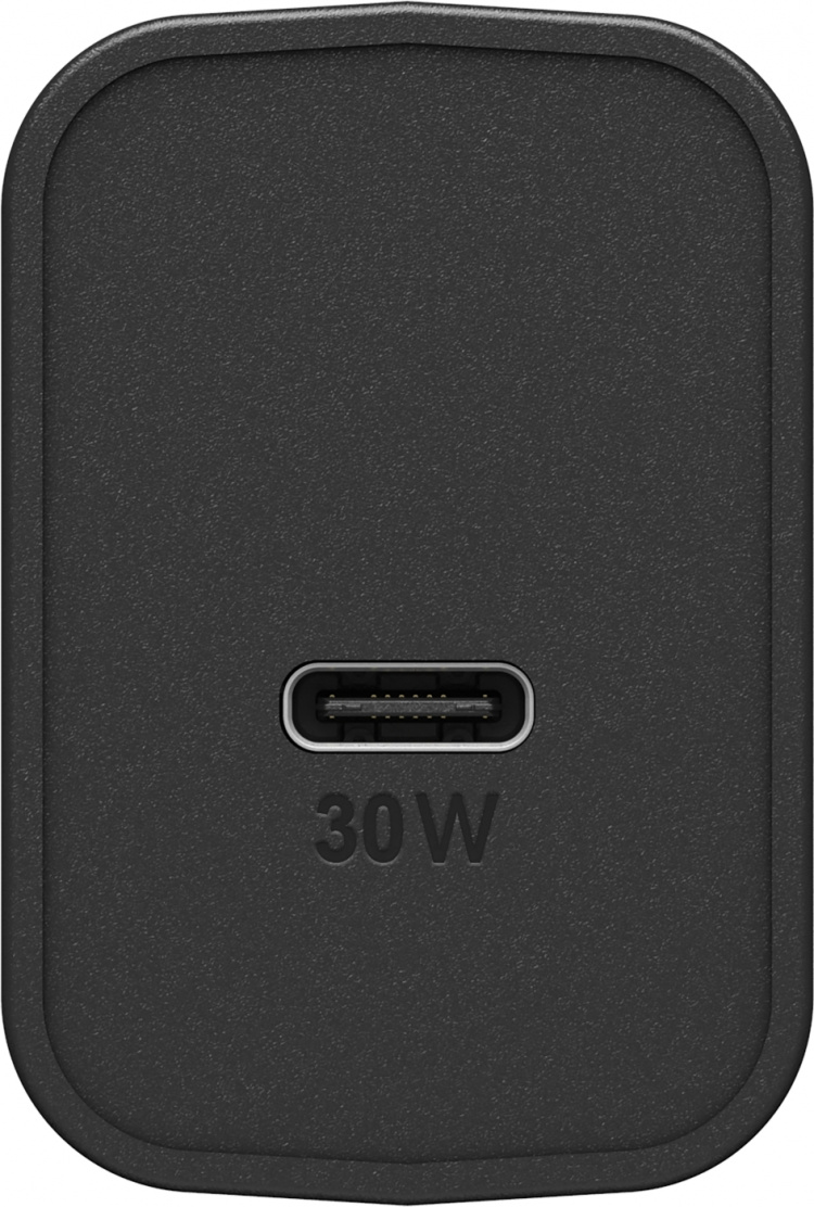 Otterbox 30 W hurtiglader, USB-C, svart Otterbox 30 W hurtiglader, USB-C, svart