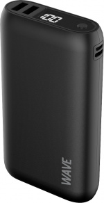Wave Extrapower Powerbank, 20 000 mAh, svart