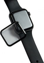 Wave 3D PMMA-skjermbeskytter, Apple Watch 38 mm, svart Wave 3D PMMA-skjermbeskytter, Apple Watch 38 mm, svart