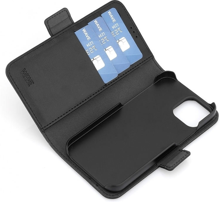 Wave Duo BookCase, iPhone 13 mini, svart