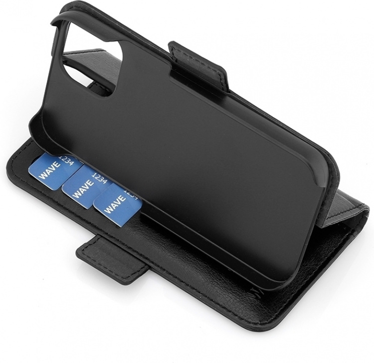 Wave Duo BookCase, iPhone 13 mini, svart