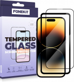 FoneKit Heldeksel, iPhone 14 Pro, svart FoneKit Heldeksel, iPhone 14 Pro, svart