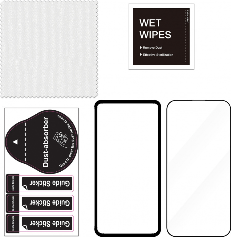 FoneKit Heldeksel, iPhone 14 Pro, svart FoneKit Heldeksel, iPhone 14 Pro, svart