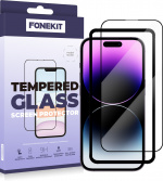 FoneKit Heldeksel, iPhone 14 Pro Max, svart FoneKit Heldeksel, iPhone 14 Pro Max, svart