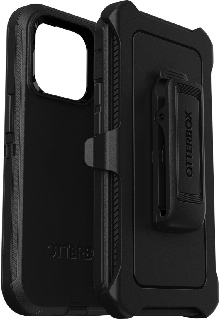 Otterbox Defender beskyttelsesveske, iPhone 14 Pro, svart
