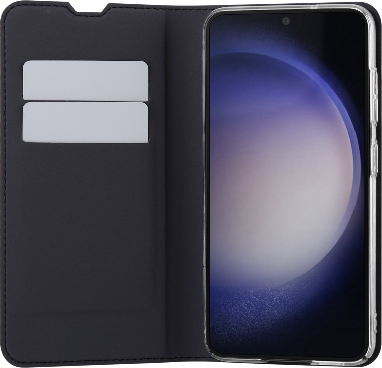 FoneKit BookCase beskyttelsesveske, Samsung Galaxy S23, svart