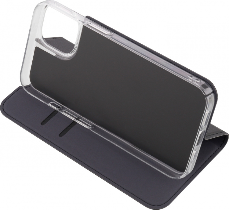 FoneKit BookCase beskyttelsesveske, iPhone 13, svart