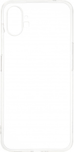 FoneKit silikondeksel, Nothing Phone (1), gjennomsiktig