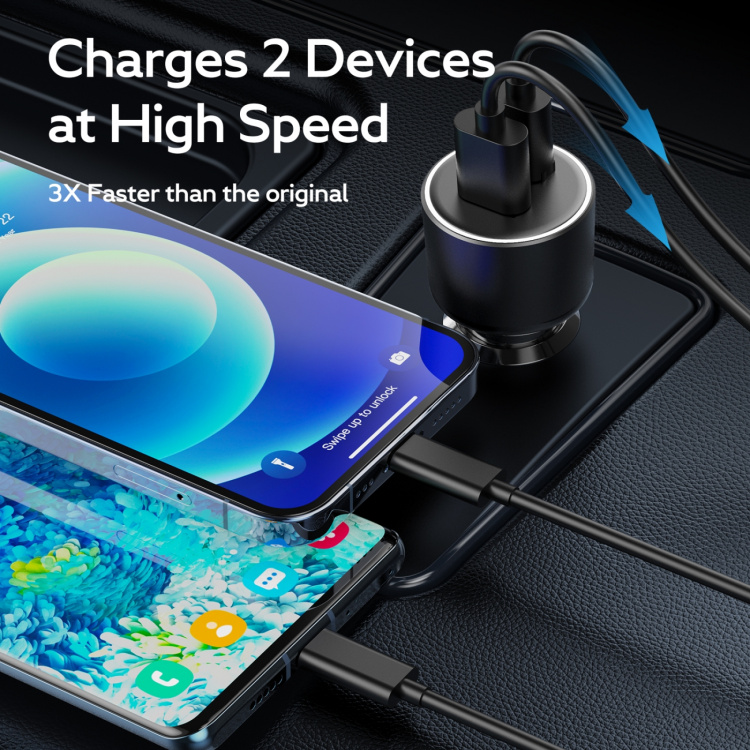 FoneKit Travel 100 W billader FoneKit Travel 100 W billader