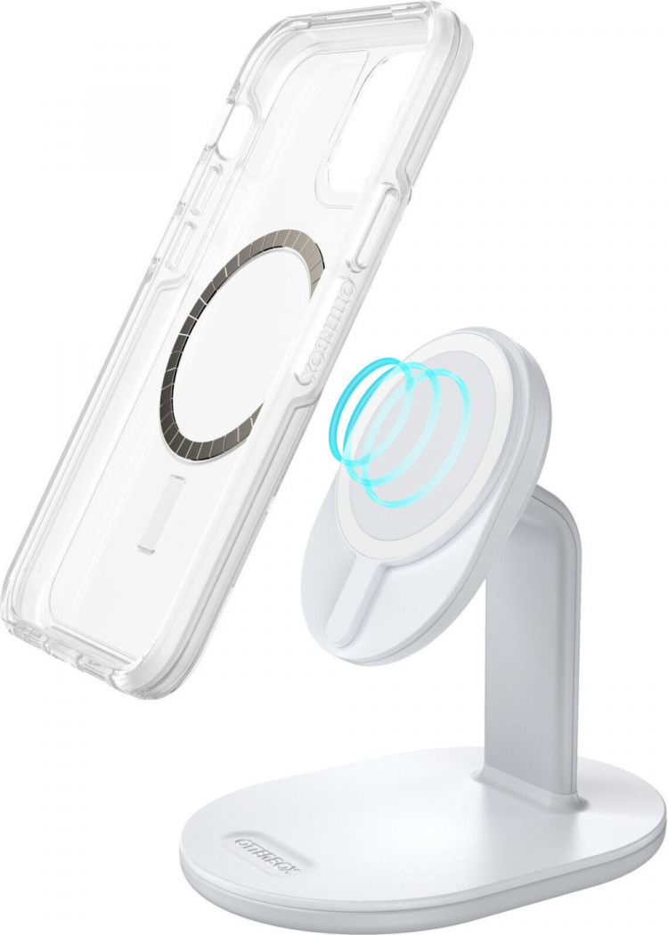 Otterbox MagSafe trådløst ladestativ, hvitt