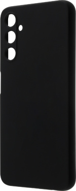 Wave Soft Touch silikonbeskyttelse, Samsung Galaxy A05s, Svart