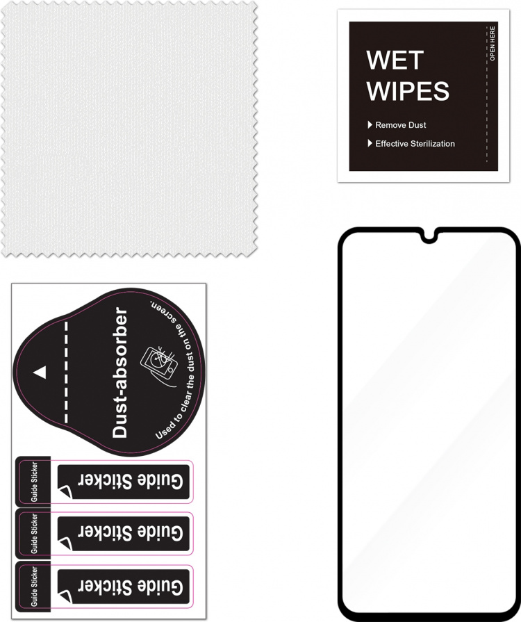 FoneKit Heldeksel, Samsung Galaxy A25, svart