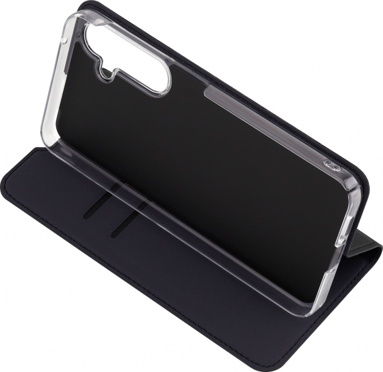 FoneKit BookCase beskyttelsesveske, Samsung Galaxy A15, svart