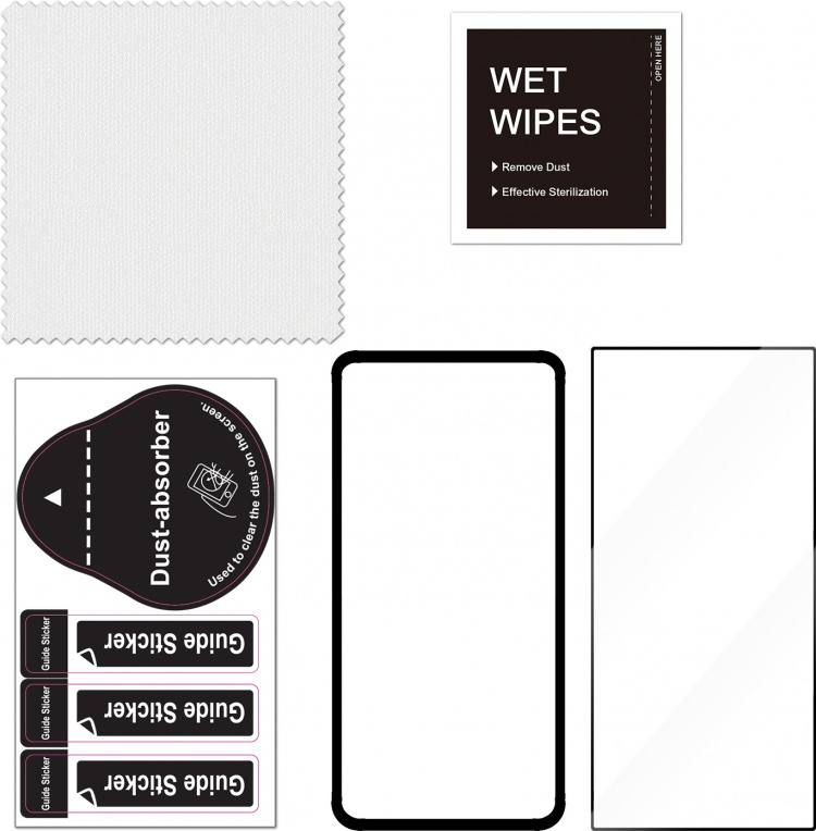 FoneKit Heldeksel, Samsung Galaxy S24 Ultra, svart